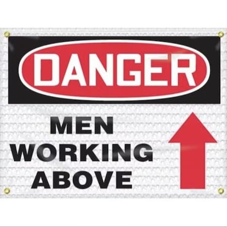 Accuform OSHA DANGER HIGH WIND SAFETY SIGN FMB140 FMB140